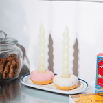 Donut Candle Holder - Pink, Shopsweetluluss