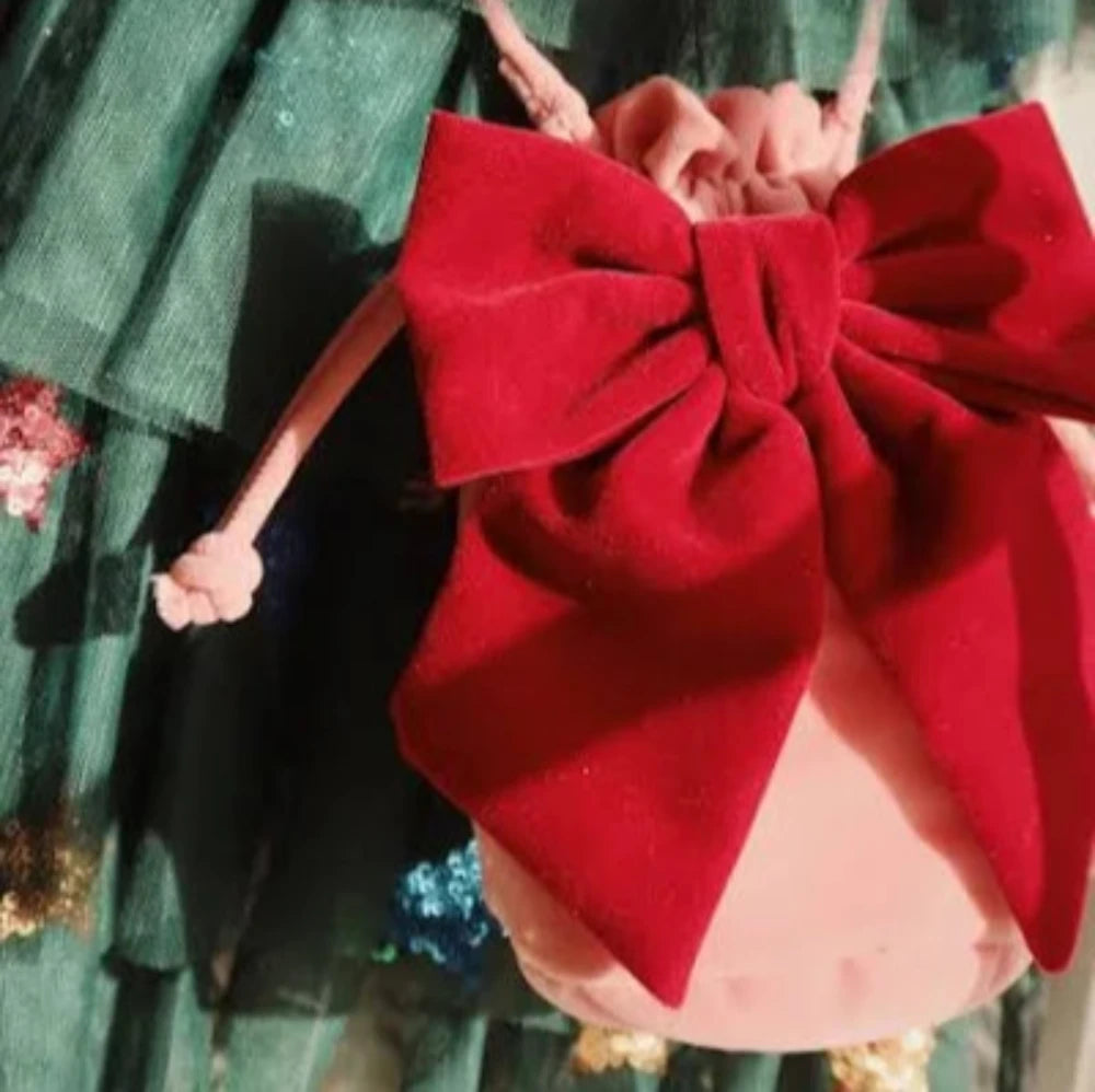 Drawstring Bow Purse, Shopsweetluluss