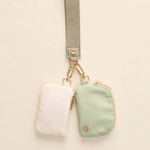 Dynamic Duo Pouch Wristlet - Sage, Shopsweetluluss