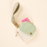 Dynamic Duo Pouch Wristlet - Sage, Shopsweetluluss