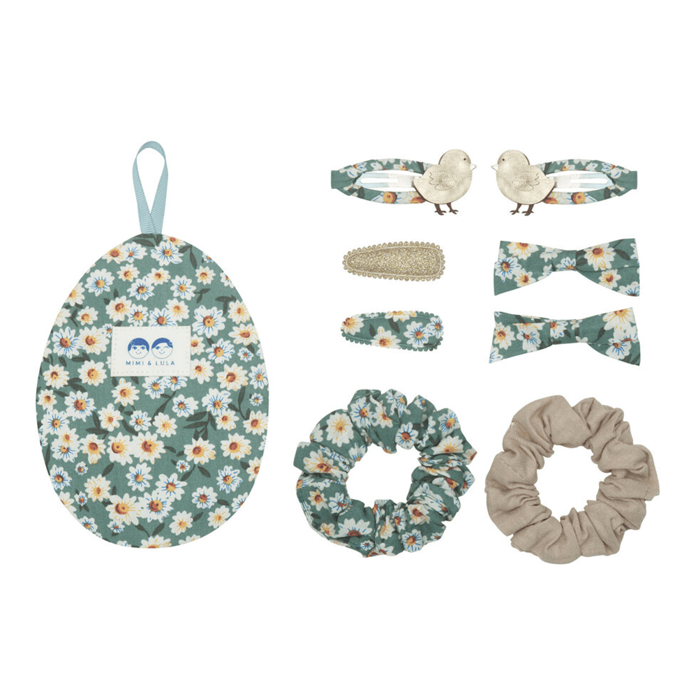 Easter Hair Accessories Gift Set - Green, Shopsweetluluss