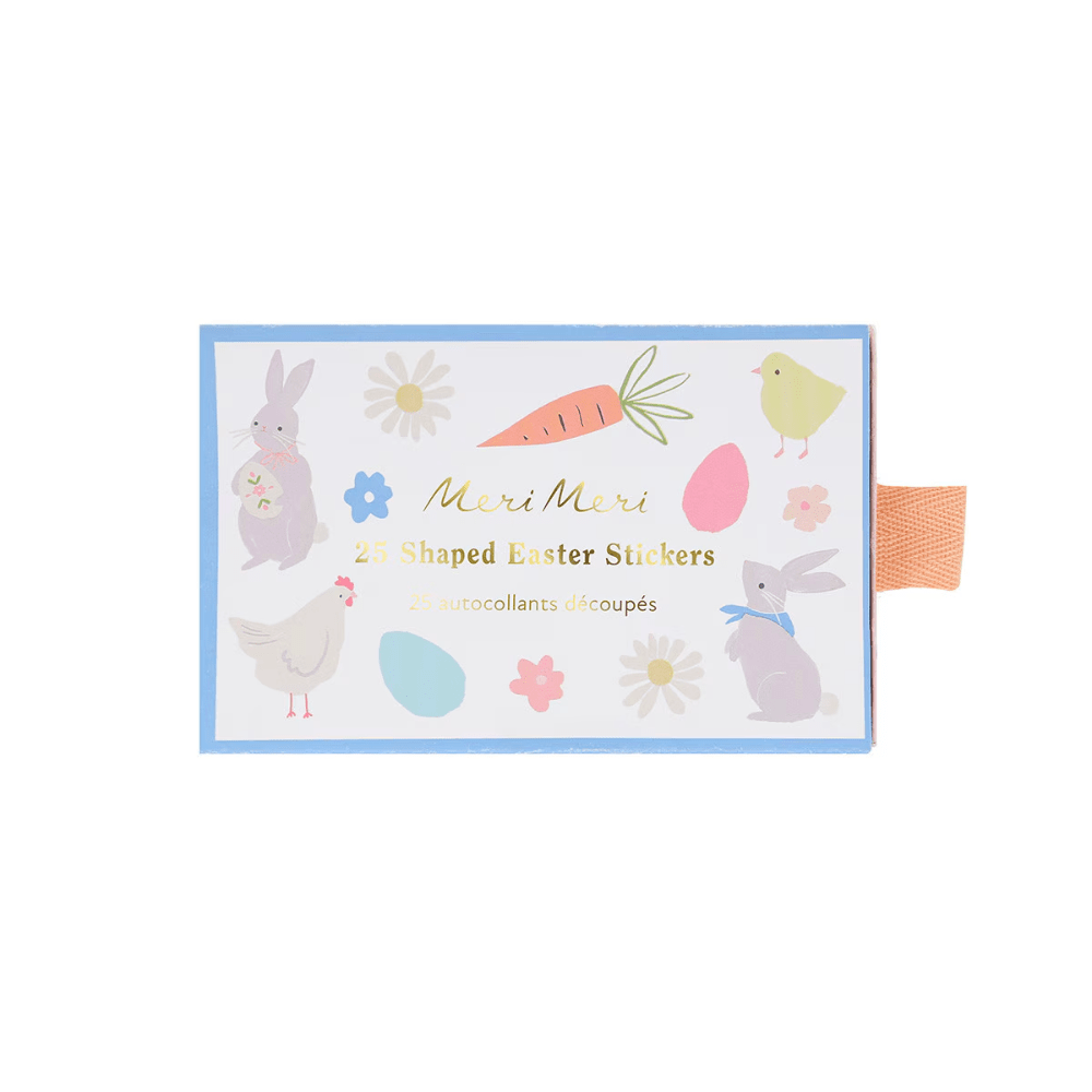 Easter Themed Shaped Stickers, Shopsweetluluss