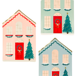 Meri Meri Festive House Plates, Shopsweetluluss