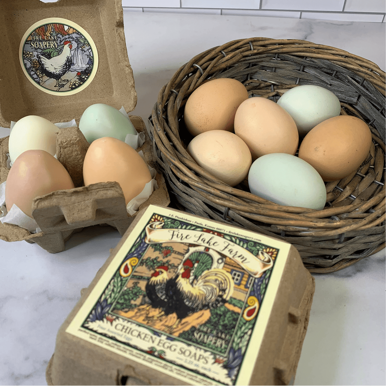 Fire Lake Farm Eggs Soap, Shopsweetluluss