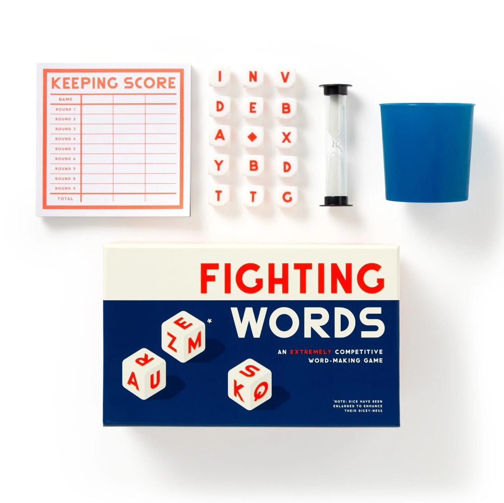 Fighting Words Dice Game, Shopsweetluluss