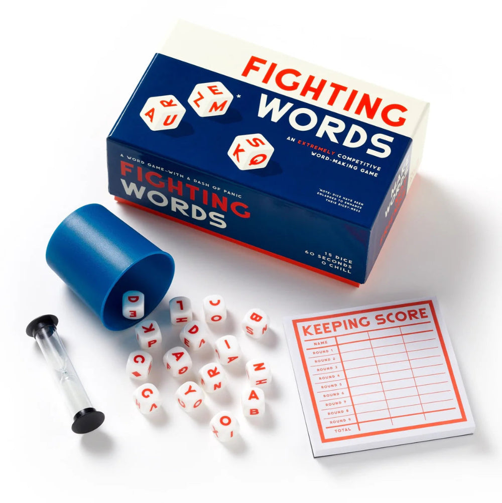 Fighting Words Dice Game, Shopsweetluluss