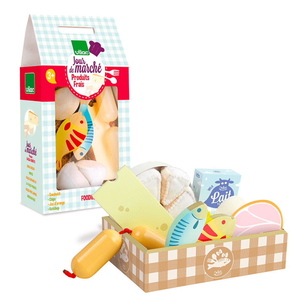 Fish, Ham & Cheese Toy Set, Shopsweetluluss