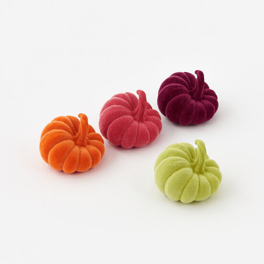 Flocked Pumpkin- 4 Style Options, Shopsweetluluss
