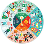 Floor Puzzle Seasons, Shopsweetluluss