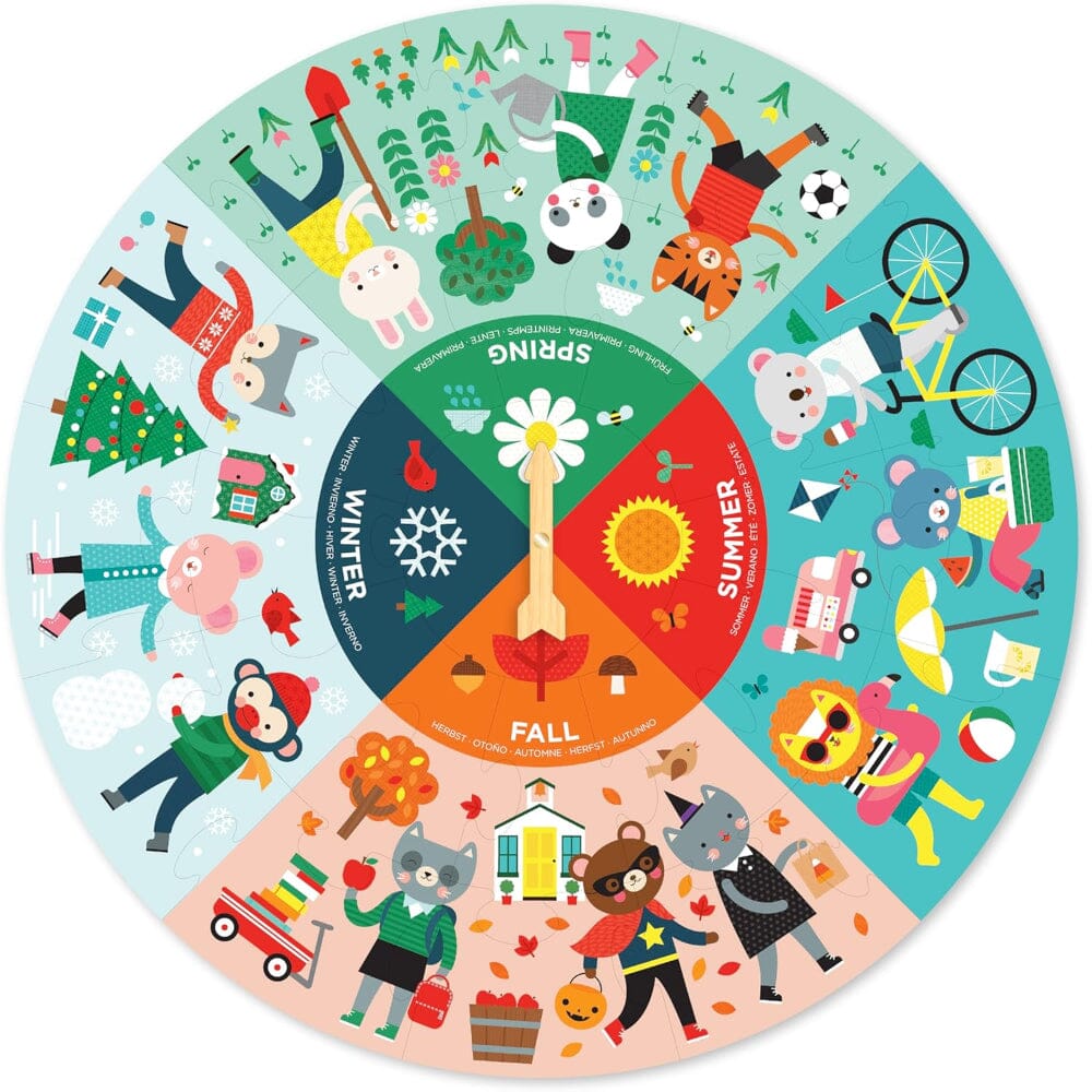 Floor Puzzle Seasons, Shopsweetluluss