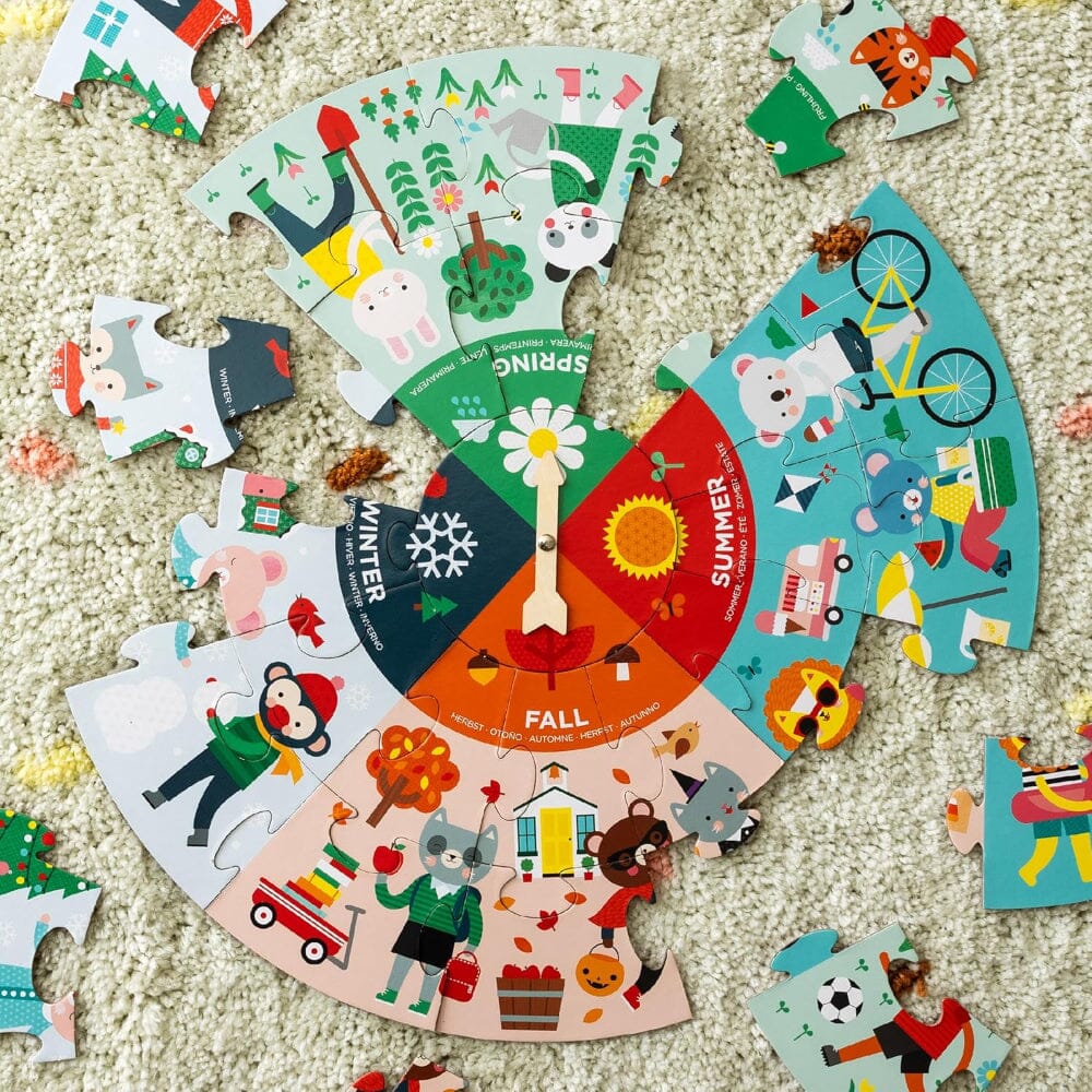 Floor Puzzle Seasons, Shopsweetluluss