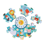 Floor Puzzle Telling Time, Shopsweetluluss