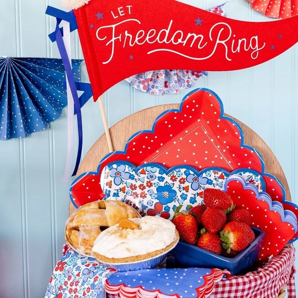 Floral Americana Guest Napkins, Shopsweetluluss