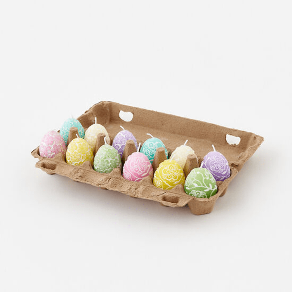 Floral Egg Candle Set, Shopsweetluluss