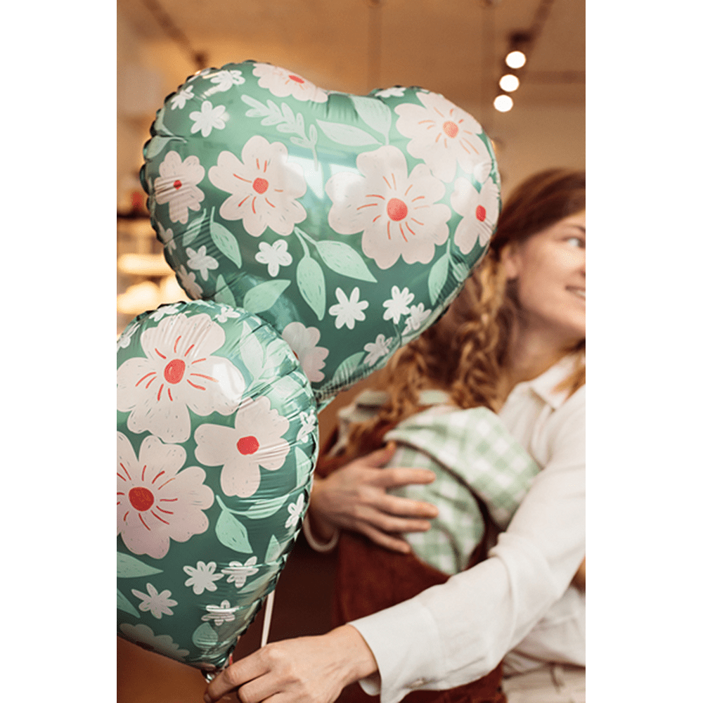 Floral Heart Balloon, Shopsweetluluss