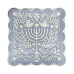 Floral Menorah Plates, Shopsweetluluss
