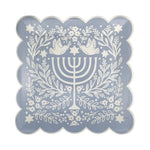 Floral Menorah Plates, Shopsweetluluss