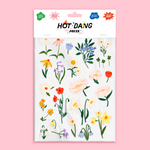 Flowers Always Iron-on Sheets, Pack of 2, Shopsweetluluss
