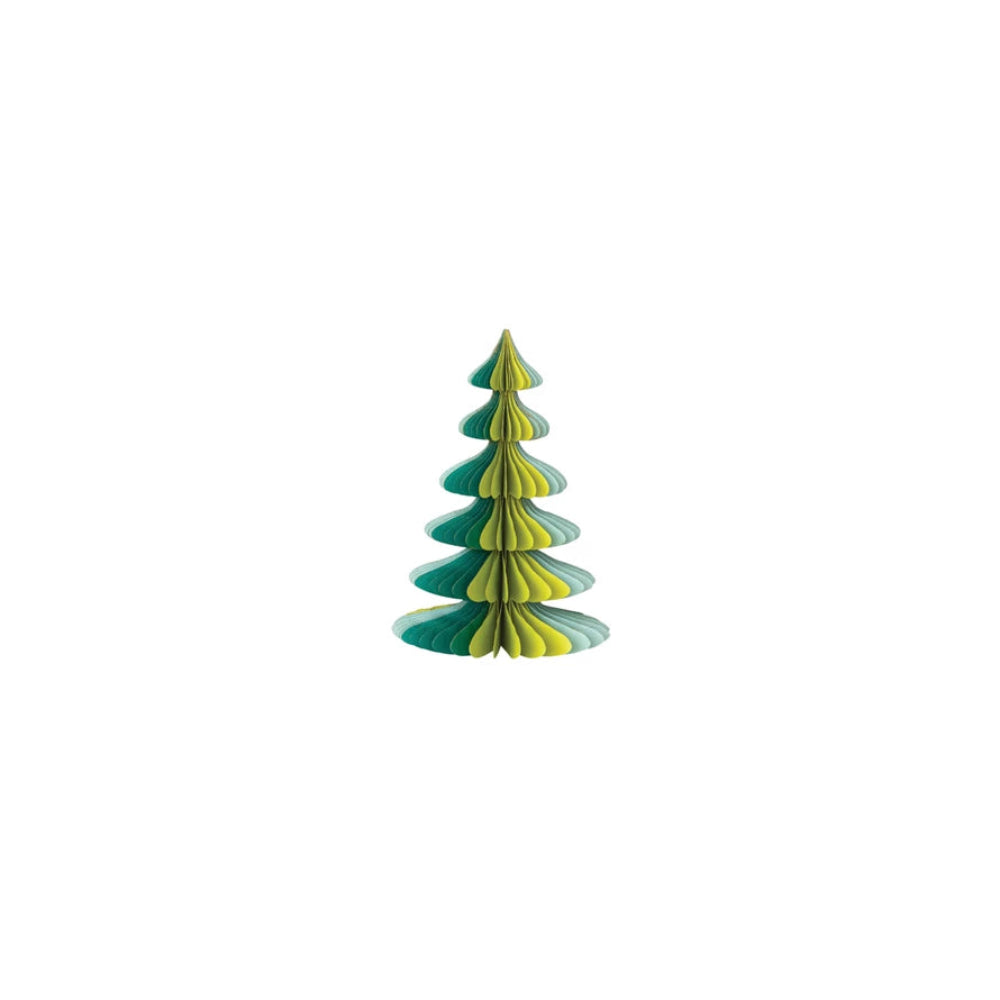 Folding Honeycomb Tree with Gold Glitter, Shopsweetluluss