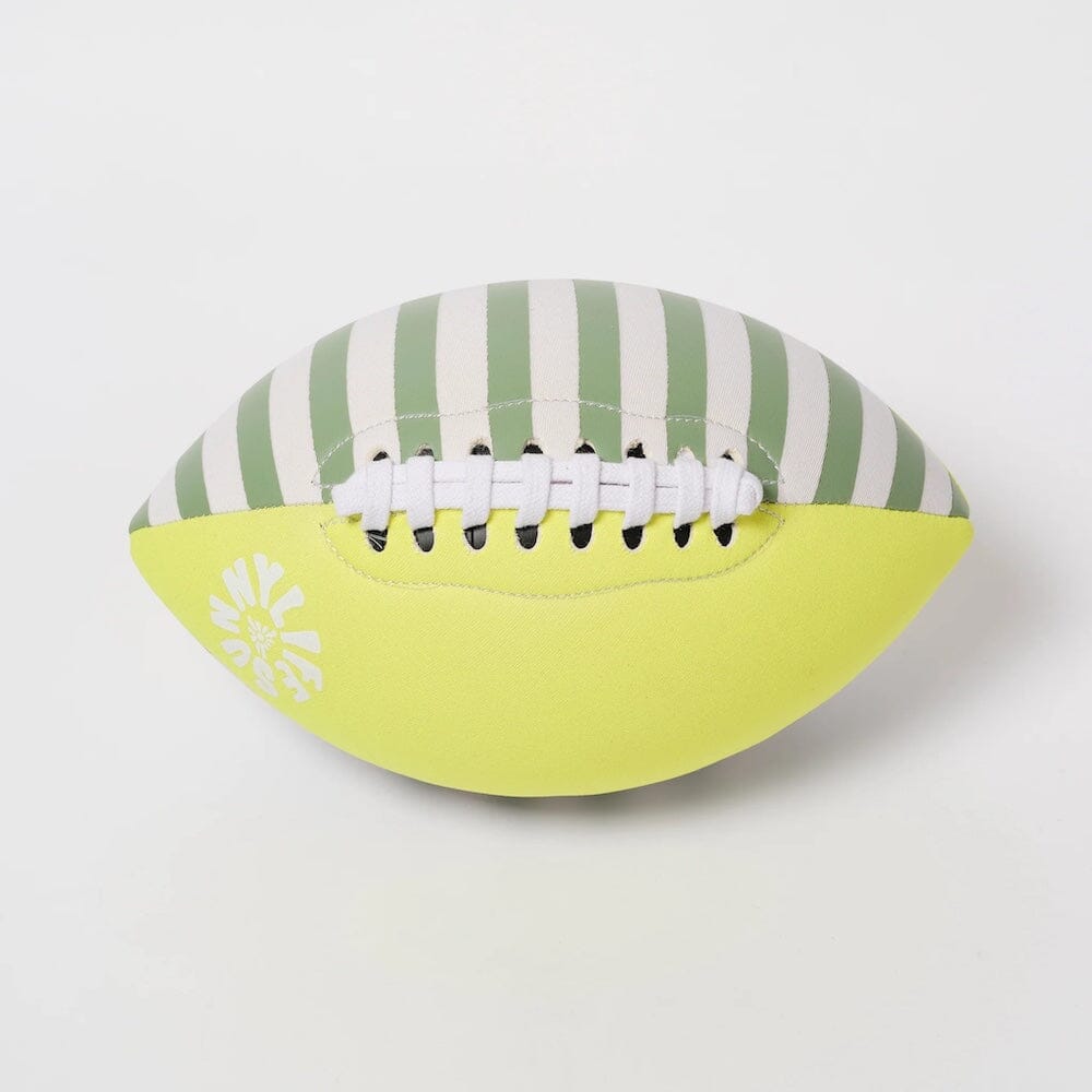 Neoprene Football - Tides Out Citrus, Shopsweetluluss