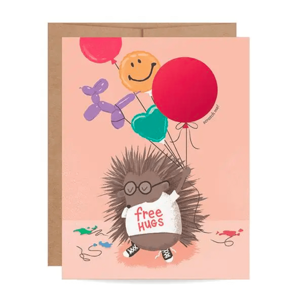 "Free Hugs" Hidden Message Card - Shopsweetluluss