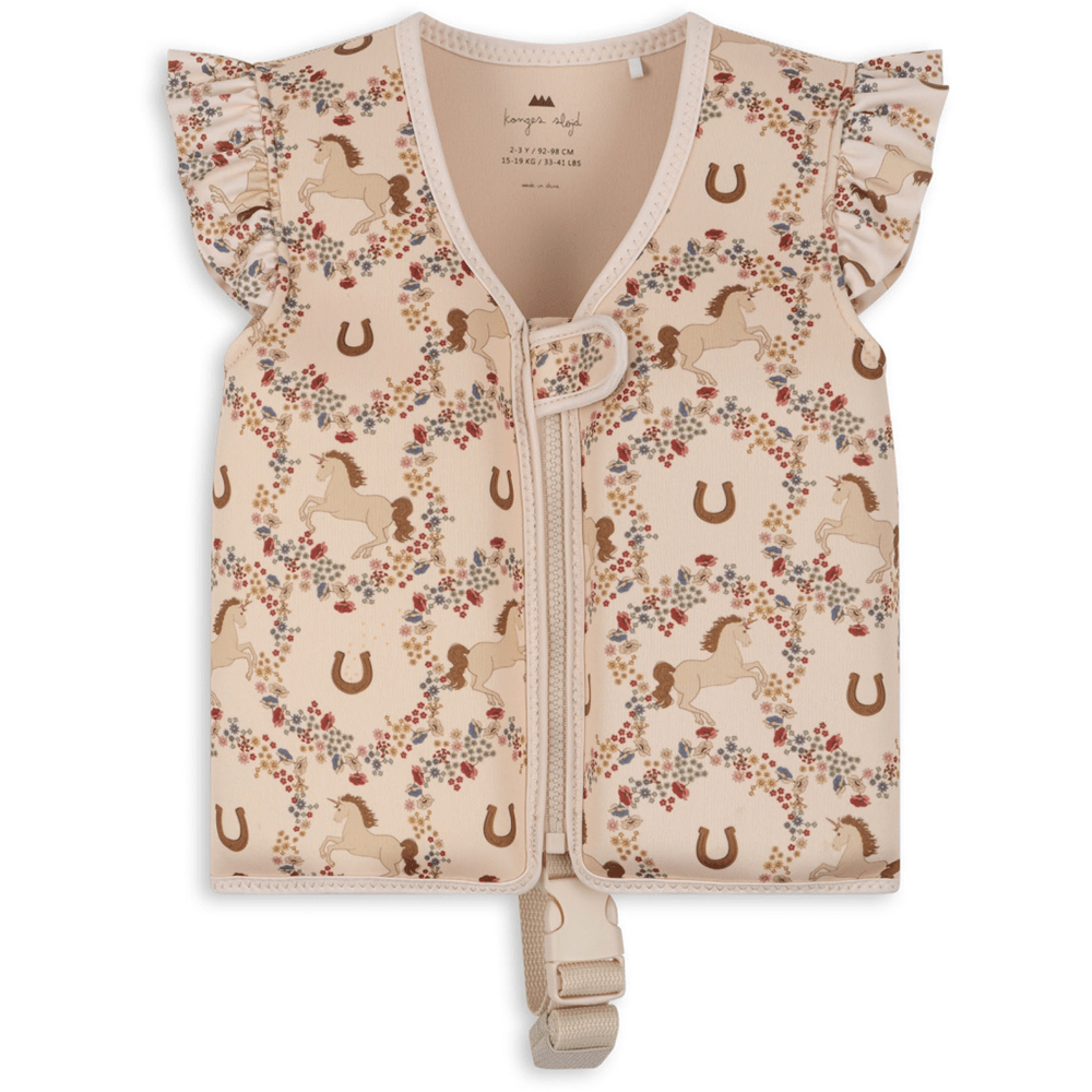 Frill Float Vest, Cheval Print - 2 Size Options, Shopsweetluluss