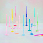 Frosted Taper Candle Holder - 12 Style Options, Shopsweetluluss