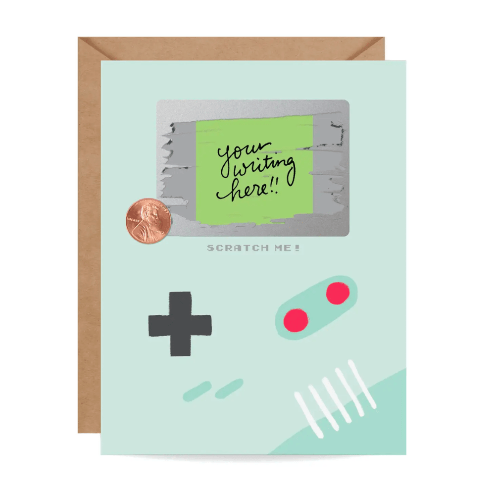 Gamer Hidden Message Card