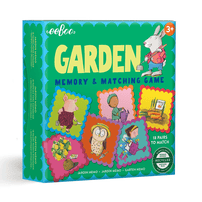 Garden Little Square Memory Game, Shopsweetluluss
