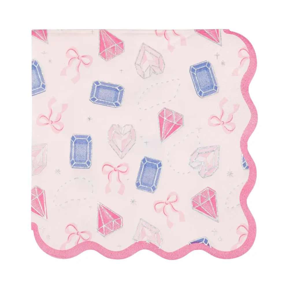 Gems Cocktail Napkins, Shopsweetluluss