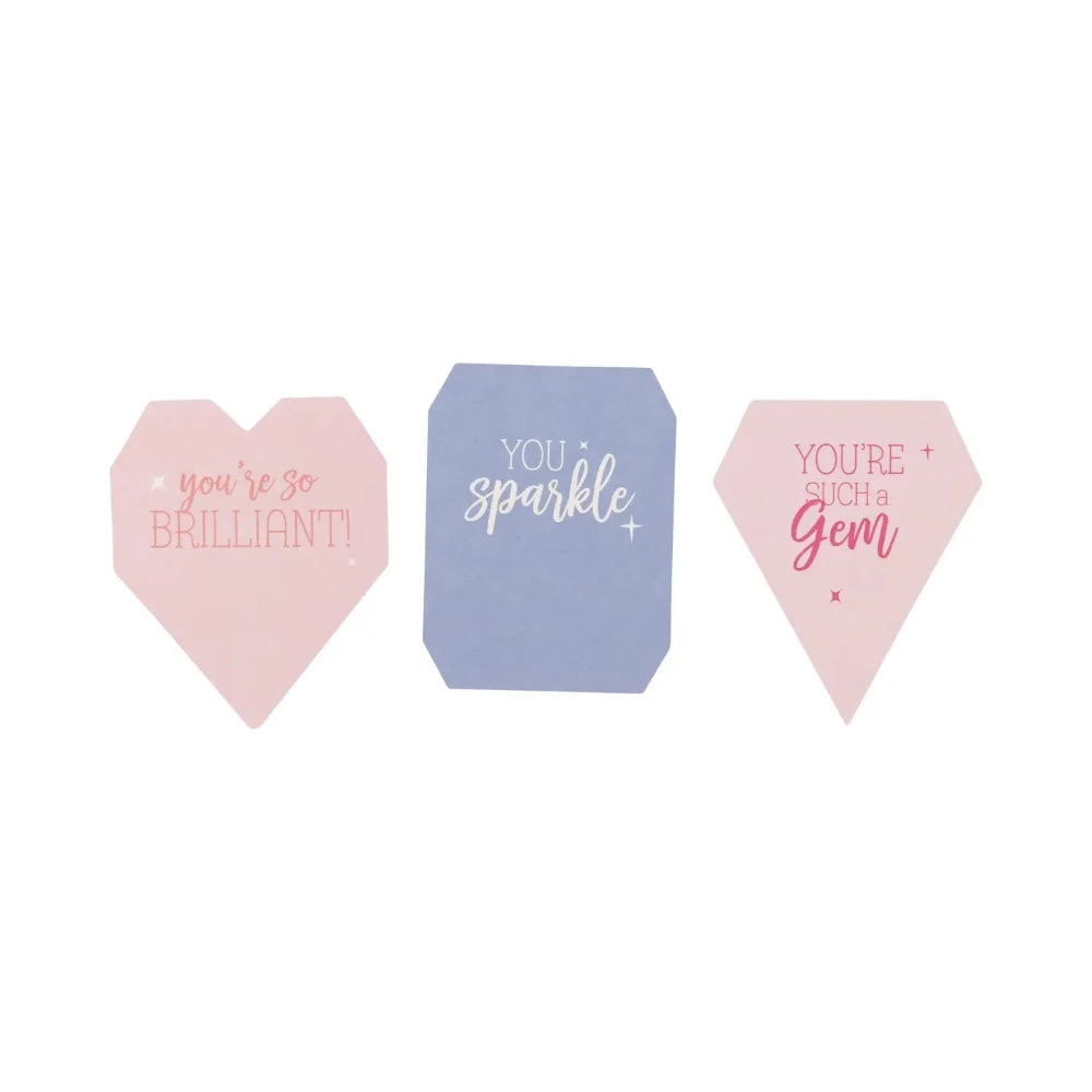 Gems Valentine's Day Card Set, Shopsweetluluss