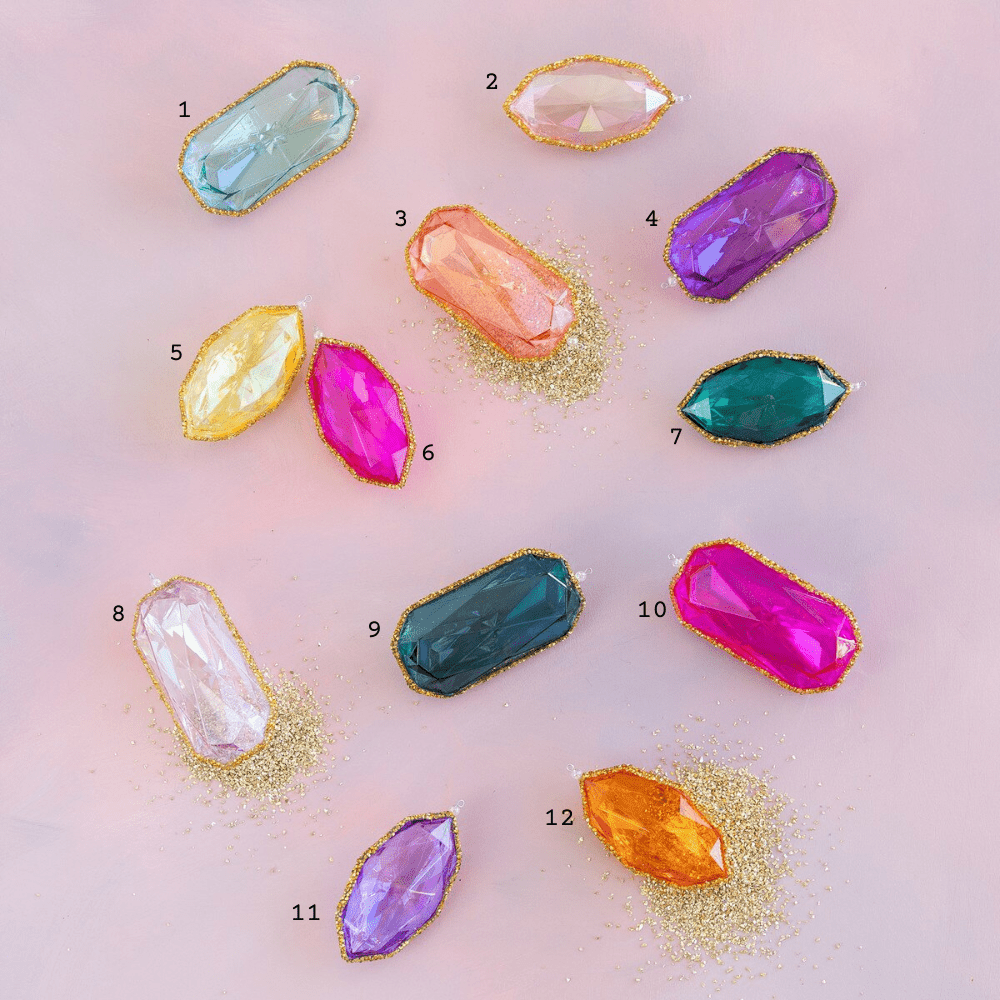 Gemstone Ornaments - 12 Style Options, Shopsweetluluss