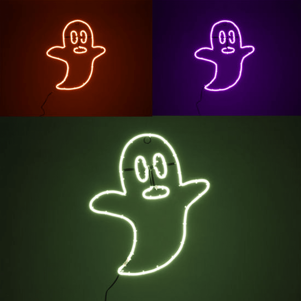 Ghost Neon Light - 3 Color Options, Shopsweetluluss