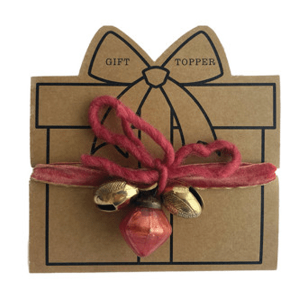 Ornament & Bell Gift Topper - 8 Style Options, Shopsweetluluss