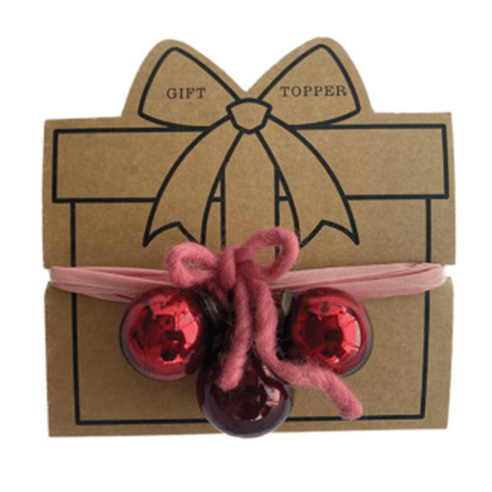 Ornament & Bell Gift Topper - 8 Style Options, Shopsweetluluss