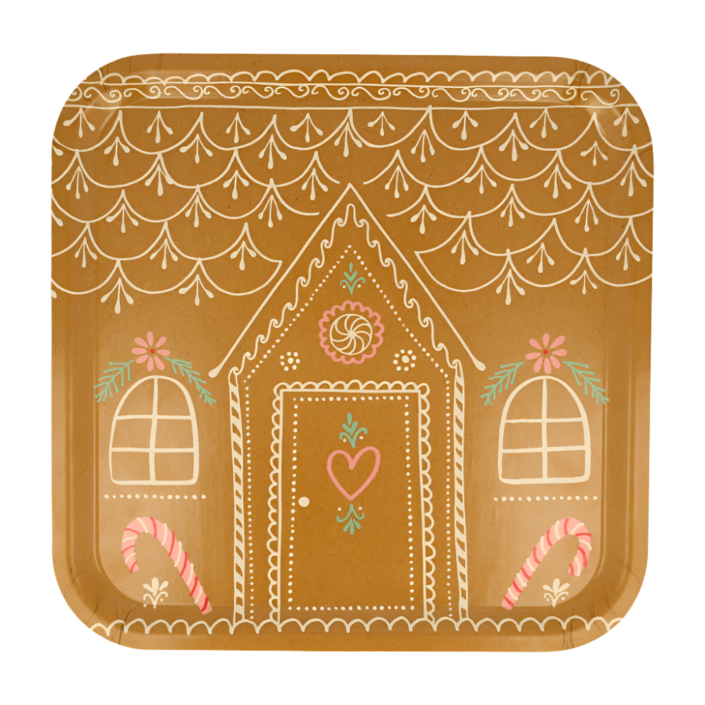 Meri Meri Gingerbread House Tray, Shopsweetluluss
