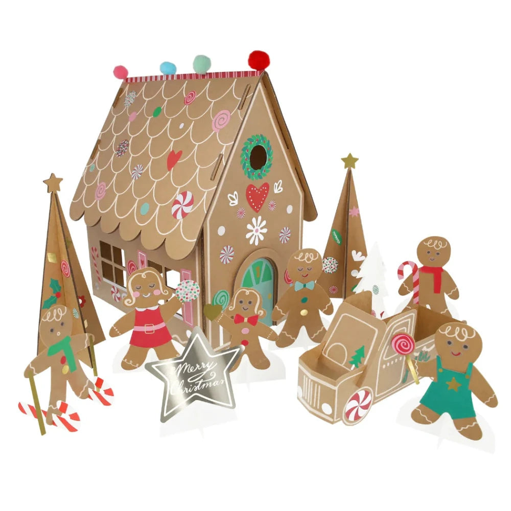 Gingerbread Sticker Advent Calendar, Shopsweetluluss