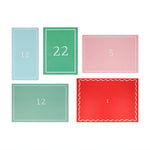 Gingerbread Sticker Advent Calendar, Shopsweetluluss