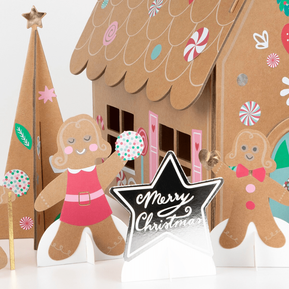 Gingerbread Sticker Advent Calendar, Shopsweetluluss