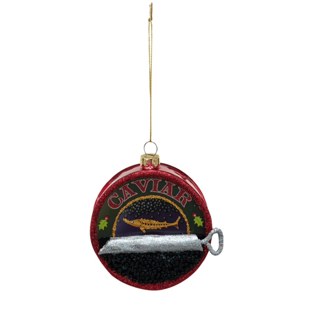 Glass "Caviar" Ornament, Shopsweetluluss