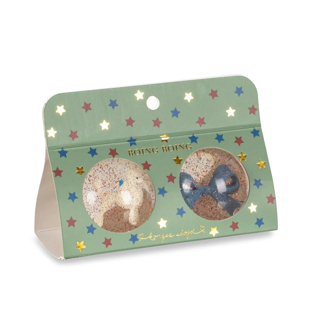 Glitter Bouncing Ball Set - Poodle & Bow, Shopsweetluluss