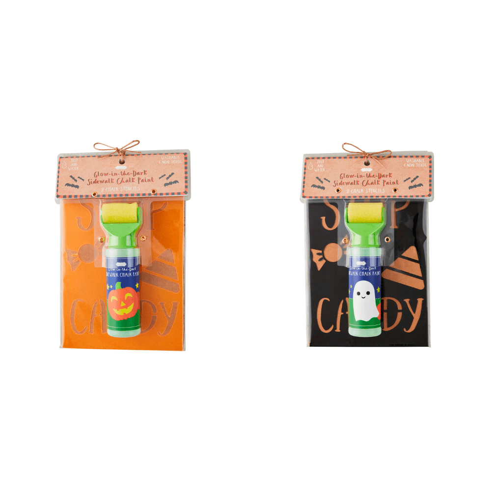 Glow-in-the-Dark Sidewalk Chalk Paint - 2 Colors, Shopsweetluluss