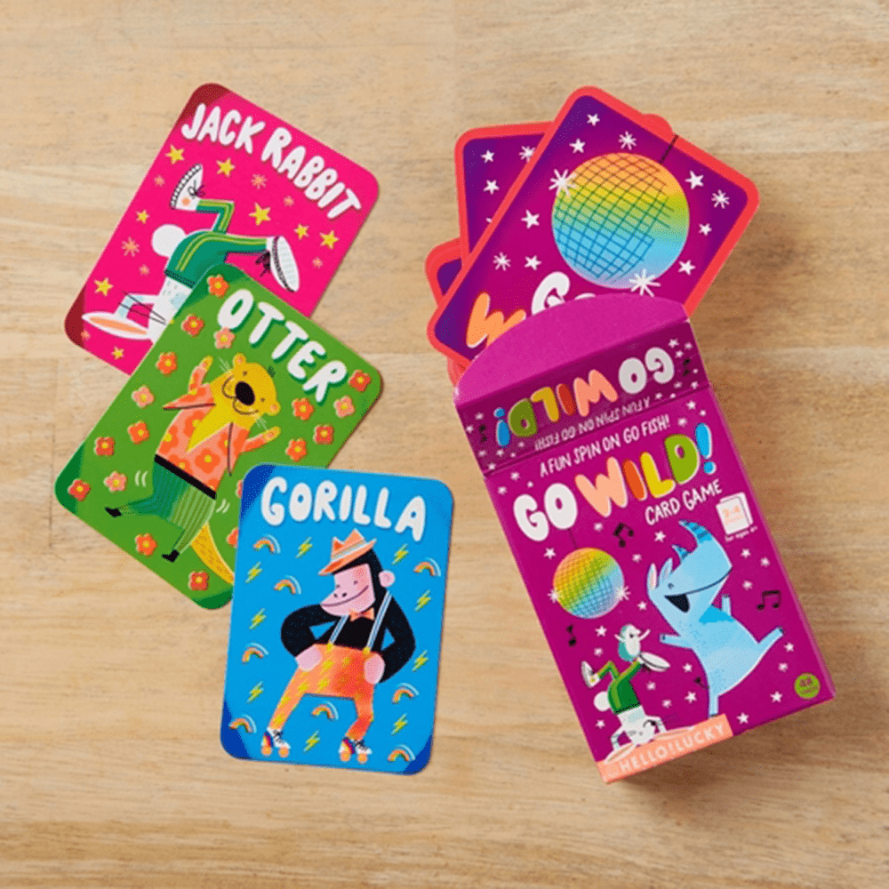 Go Wild Card Game, Shopsweetluluss