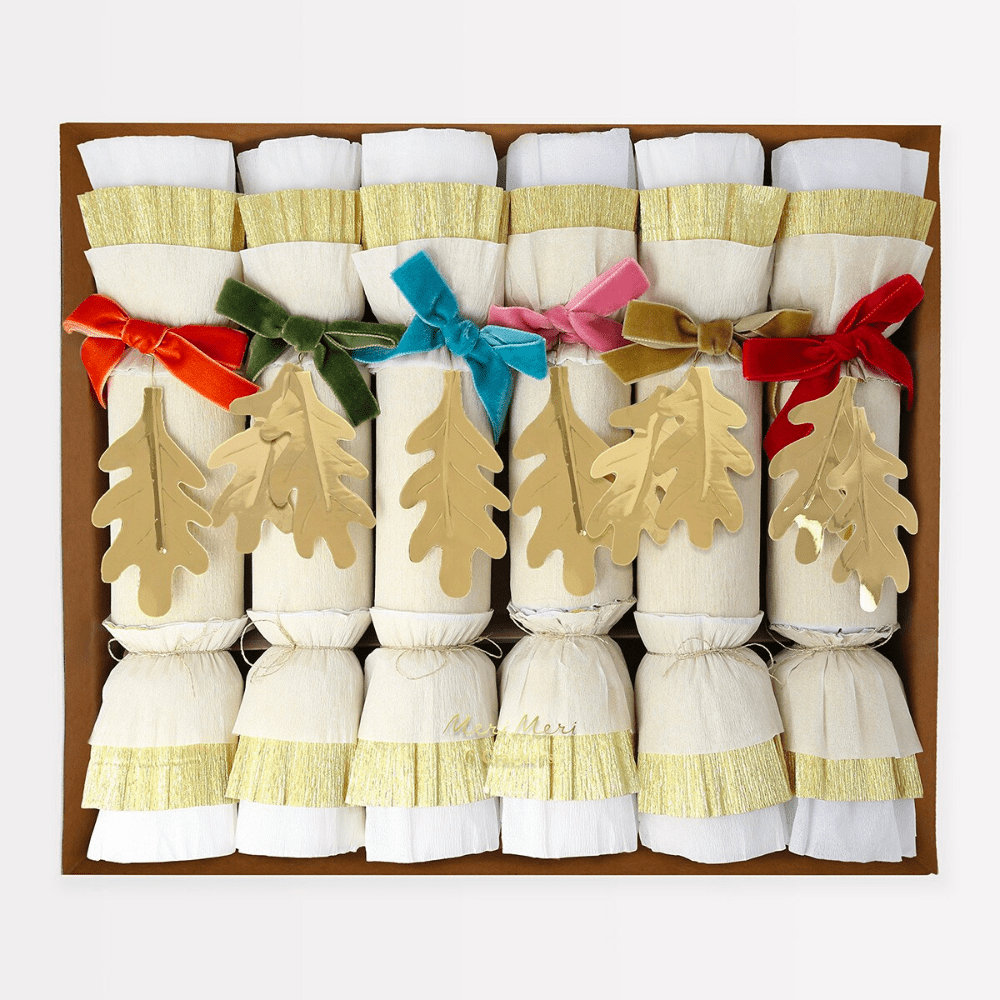 Meri Meri Gold Leaf Crackers, Shopsweetluluss