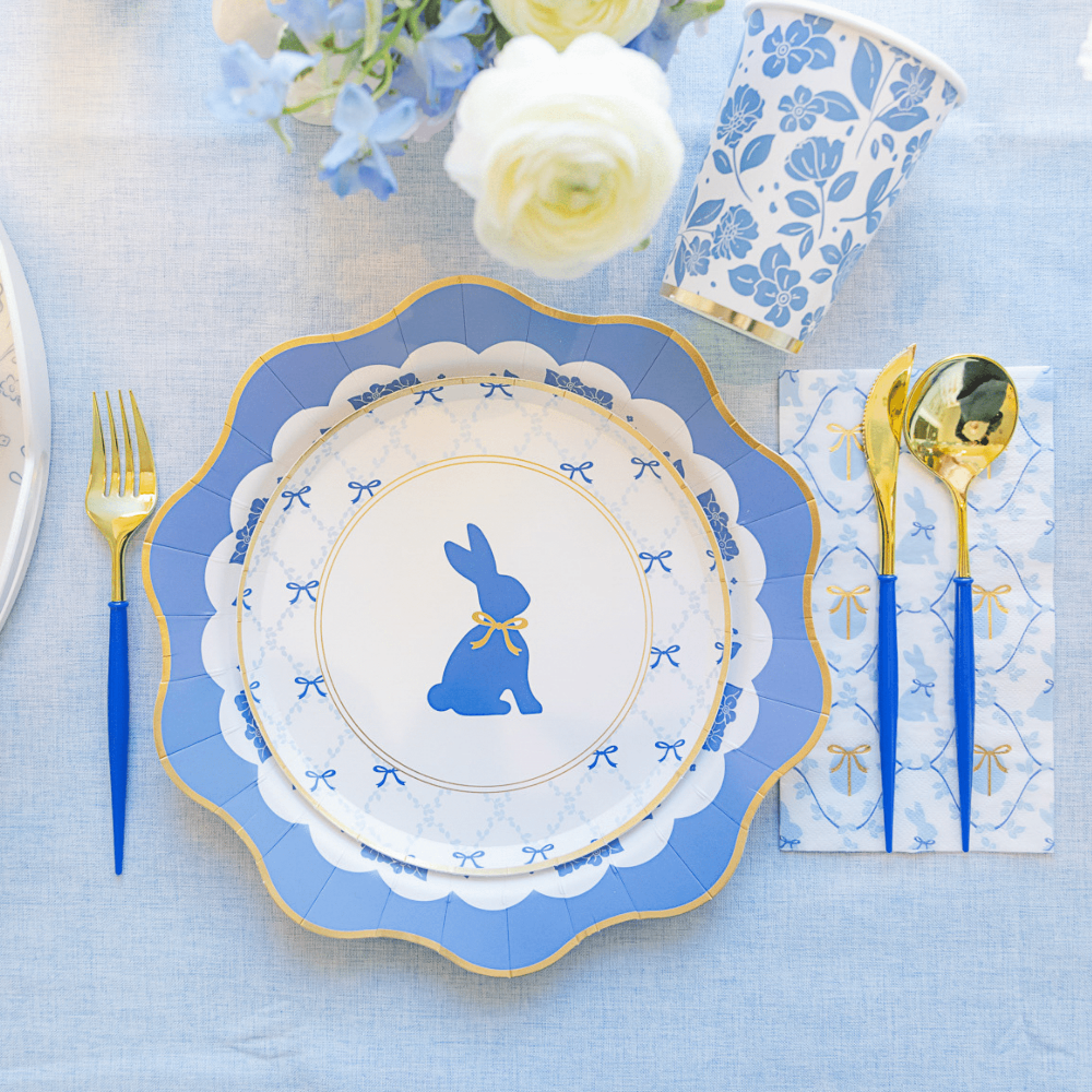 Grand Millennial Easter Small Round Plates, Shopsweetluluss