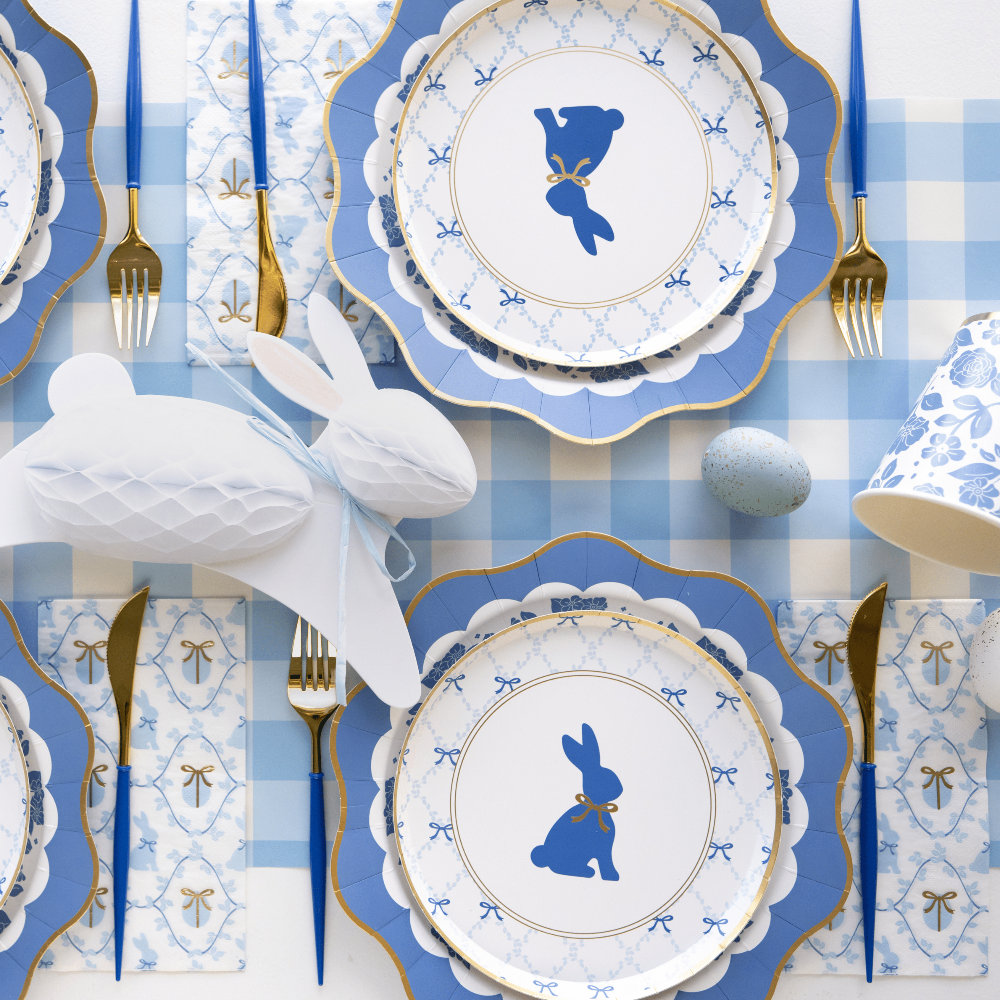 Grand Millennial Easter Small Round Plates, Shopsweetluluss