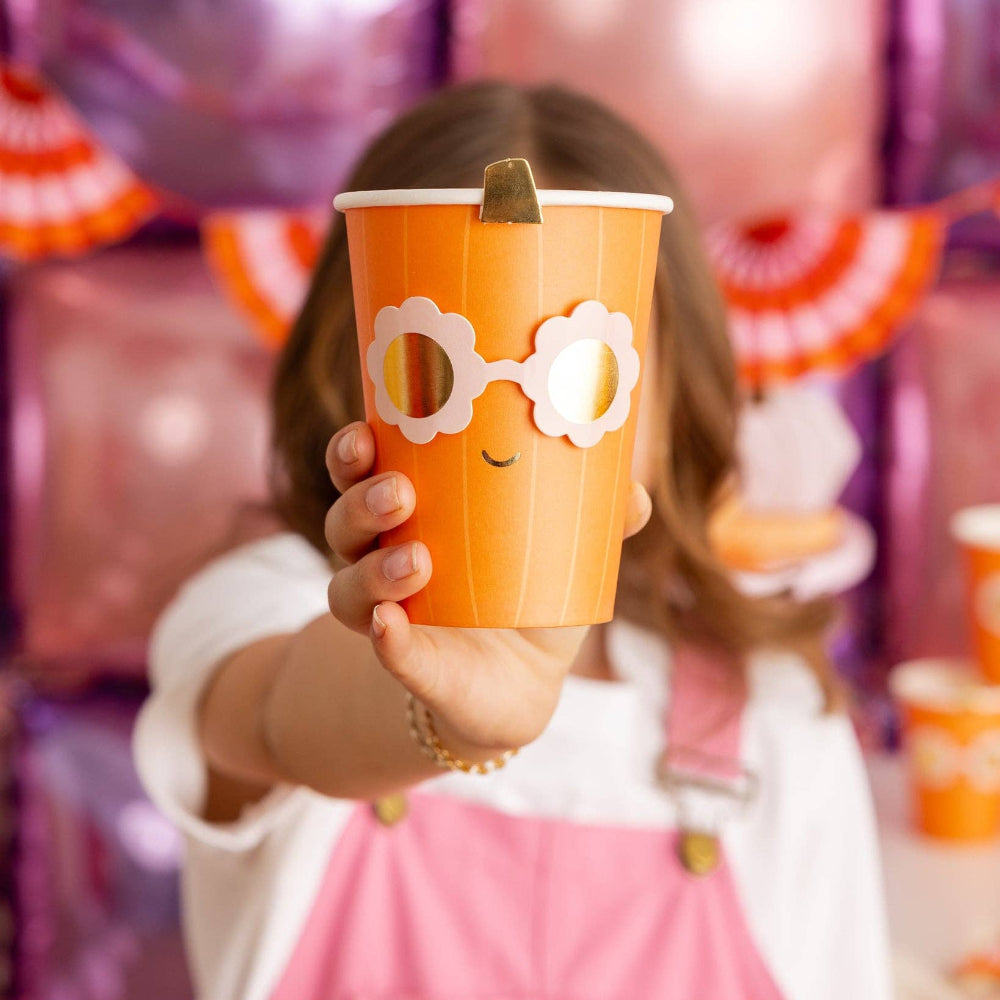Groovy Pumpkin Party Cups, Shopsweetluluss