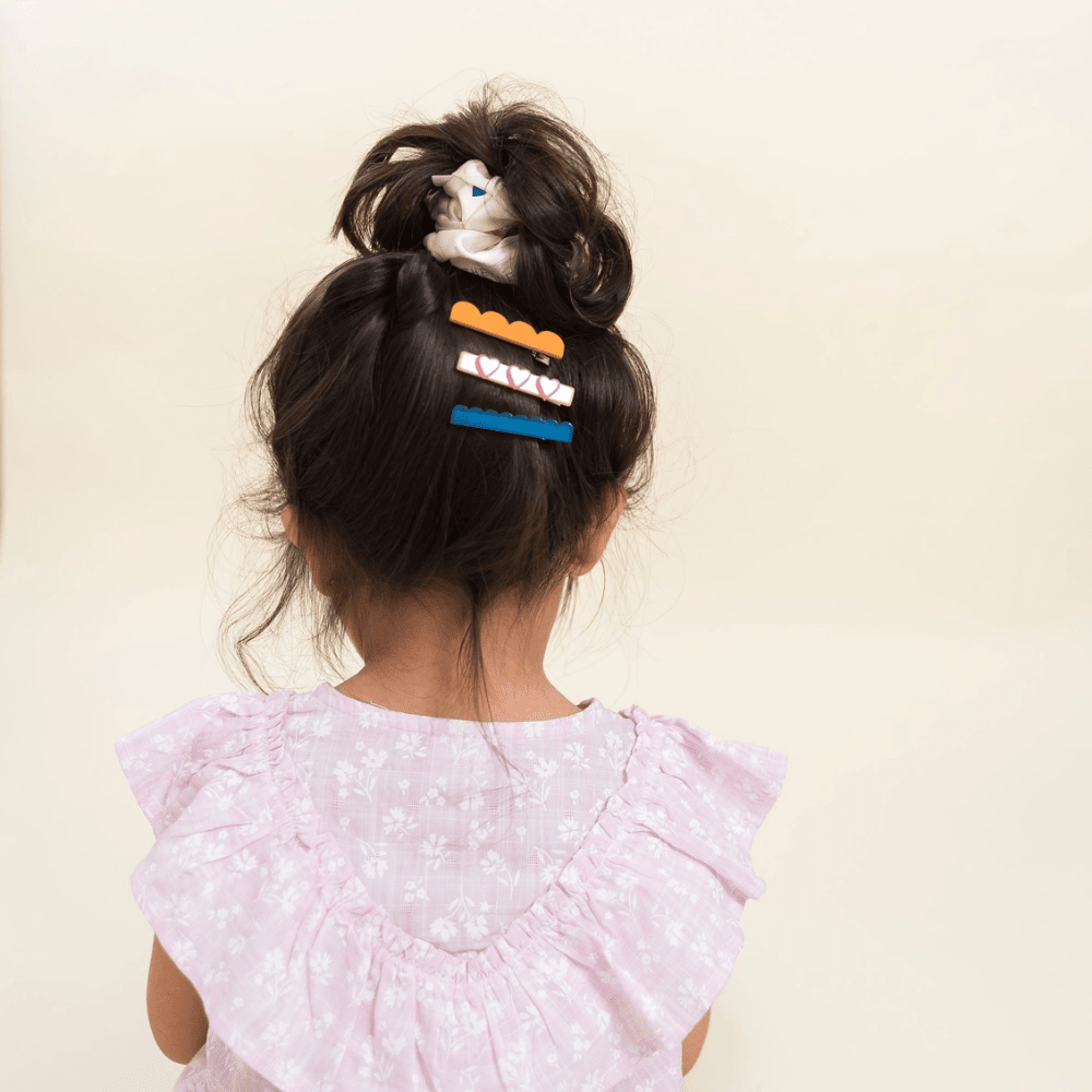 Sunset Waves Hair Clips - Set of 3, Shopsweetluluss