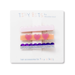 Hearts Hair Clips - Set of 3, Shopsweetluluss
