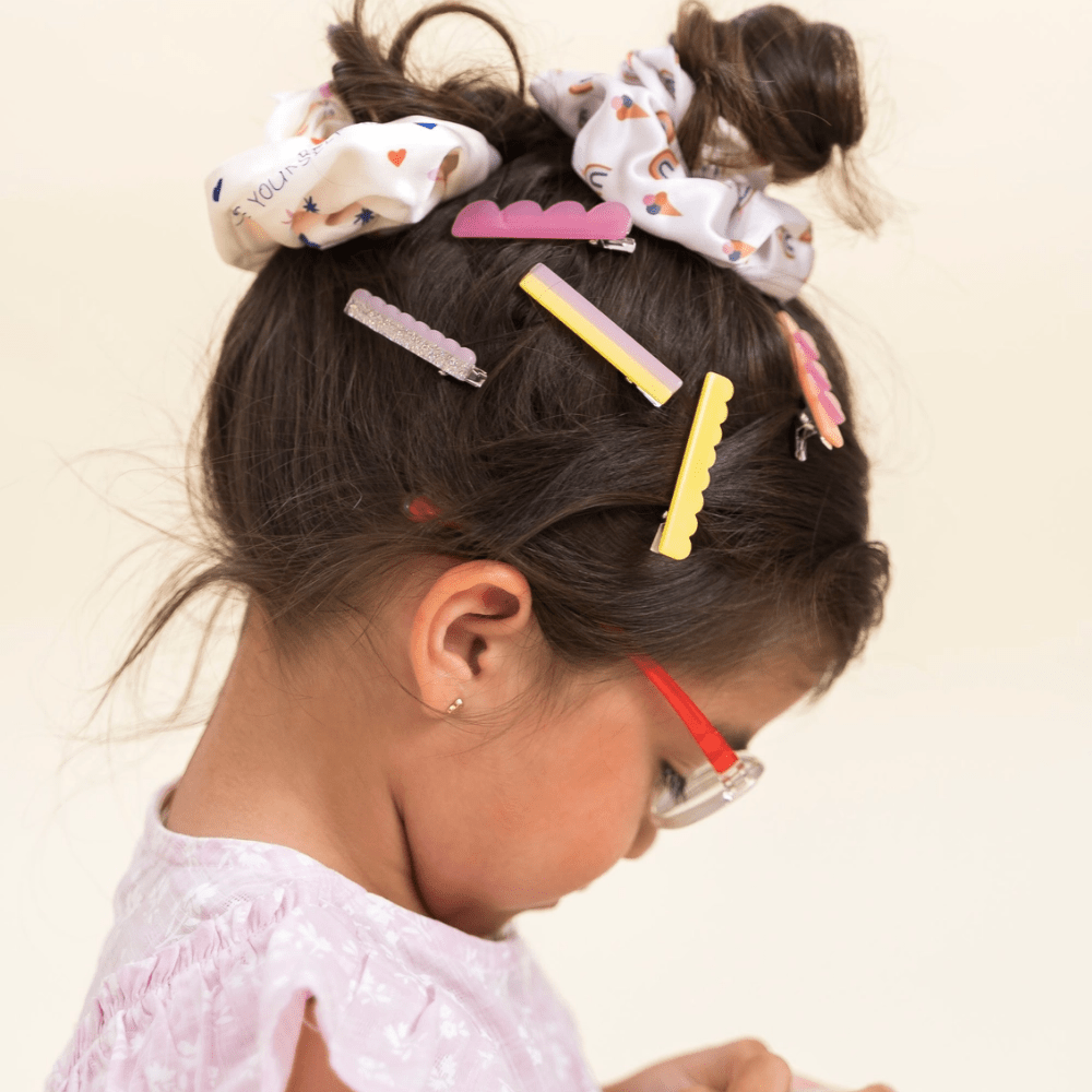 Sunset Waves Hair Clips - Set of 3, Shopsweetluluss